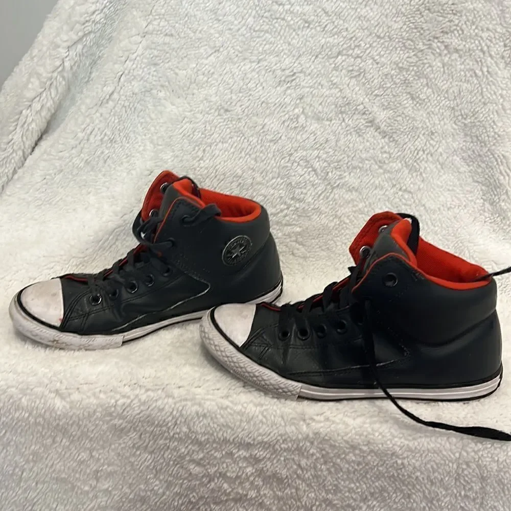 Converse All Star Sneakers - Dark Gray - Size 4.5